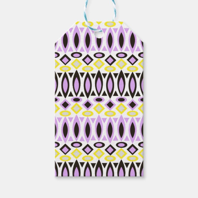 Tribal mönster presentetikett (Framsidan)