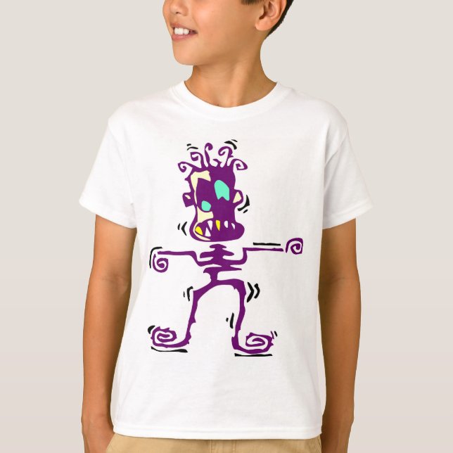 Tribal Monster T Shirt (Framsida)