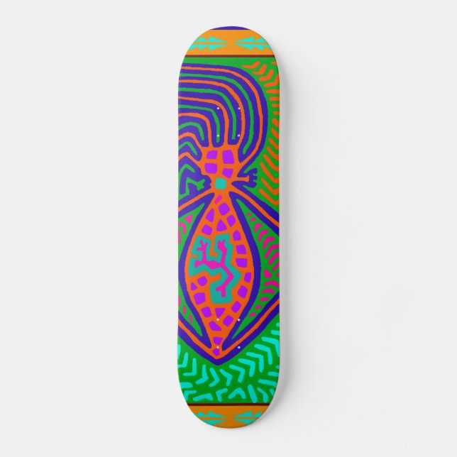 Tribal Mother of the World Skateboard (Framsida)