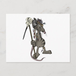 Tribal Mouse Vykort