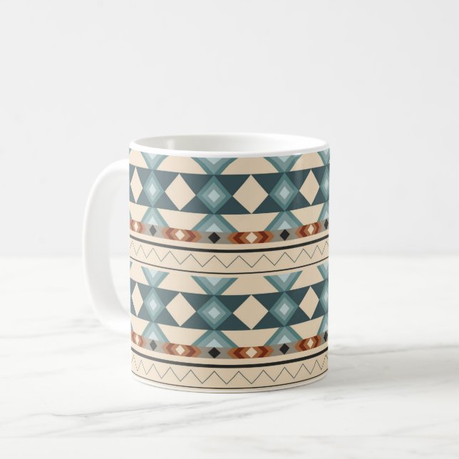 Tribal, Native American, Everdurens Life Kaffemugg (Framsida vänster)