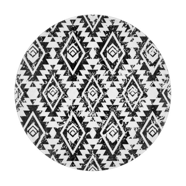 Tribal Navajo: svartvit geometri. (Framsidan)