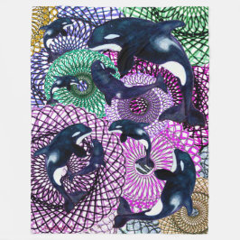 Tribal Orca Fleecefilt