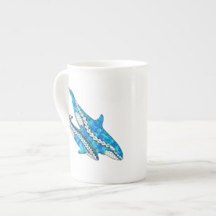 Tribal Orca Whales Benporslin Mugg