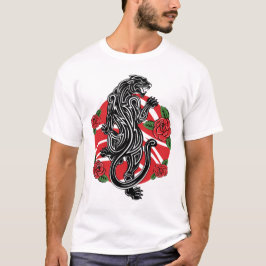 Tribal Panther med Ro T Shirt