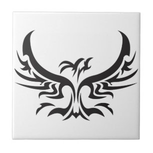 Tribal Phoenix Kakelplatta