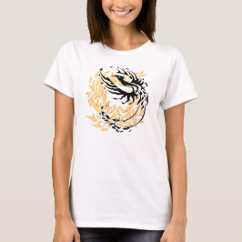 Tribal phoenix t-shirt