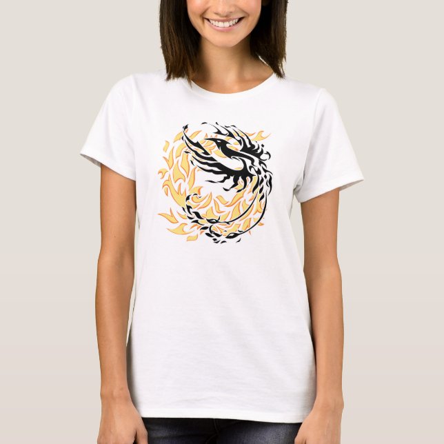 Tribal phoenix t-shirt (Framsida)