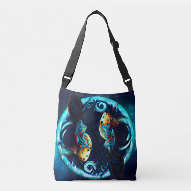 Tribal Pisces Axelväska (Framsida)