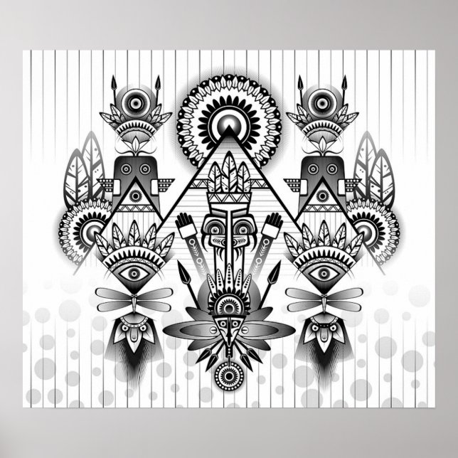 Tribal Poster (Framsidan)