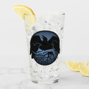 Tribal Raven Glas Native Raven Glas Personlig Anpa