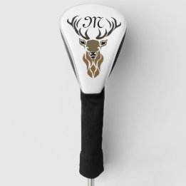 Tribal Red Stag Monogram