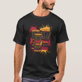 Tribal Rhythm Art  T Shirt