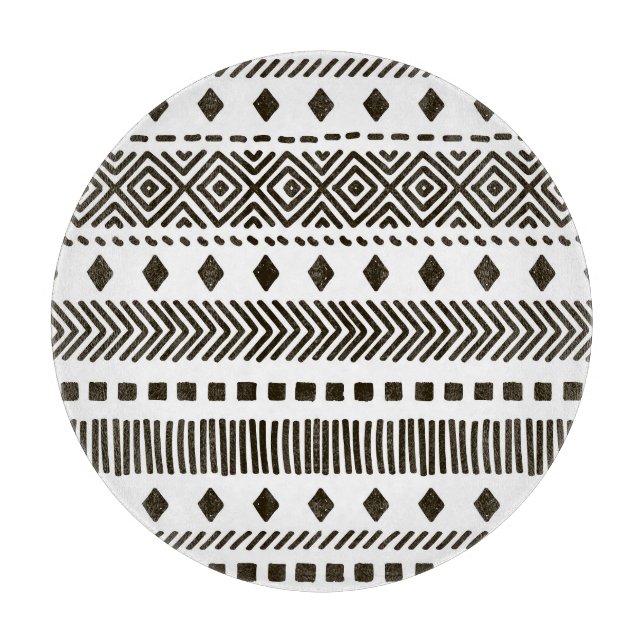 Tribal Rhythms: Ethnic Geometric Mönster (Framsidan)