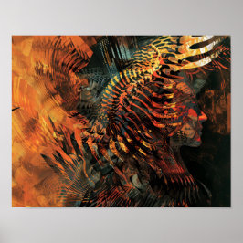 Tribal Rhythms: The Dance of Algorithms Poster