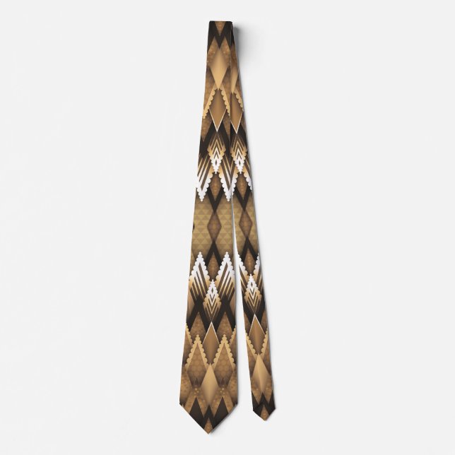 TRIBAL RUSTIC TRIANGULAR MÖNSTER SLIPS (Framsida)
