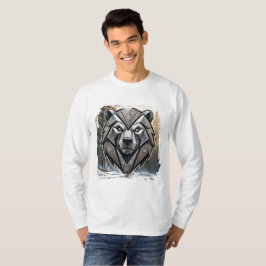 Tribal rustning Snö Björn • Vinterstyrka Konst T Shirt