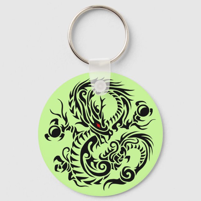 Tribal ryuu 4 nyckelring (Framsida)
