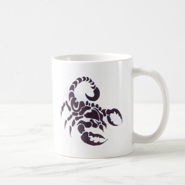Tribal scorpion kaffemugg (Höger)
