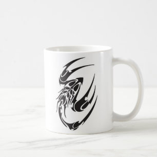 Tribal Scorpion Tattoo Design Kaffemugg