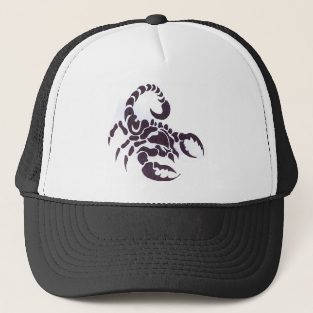 Tribal scorpion truckerkeps (Framsida)