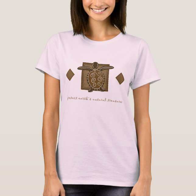 Tribal Sea Turtle Tee (Framsida)