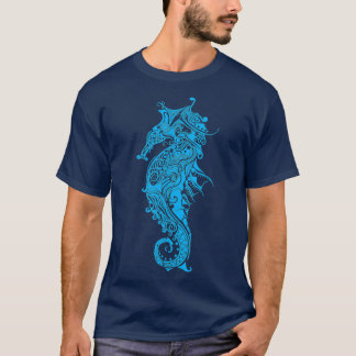 Tribal Seahorse Shirt Seahorse Älskare Shirt Seaho T Shirt