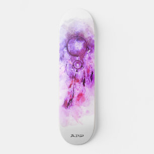 *~* Tribal Shamanic Helig Dream Catcher Shaman Mini Skateboard Bräda 18,5 Cm