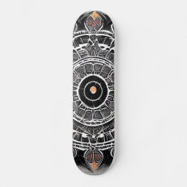 Tribal Shield Mini Skateboard Bräda 18,5 Cm