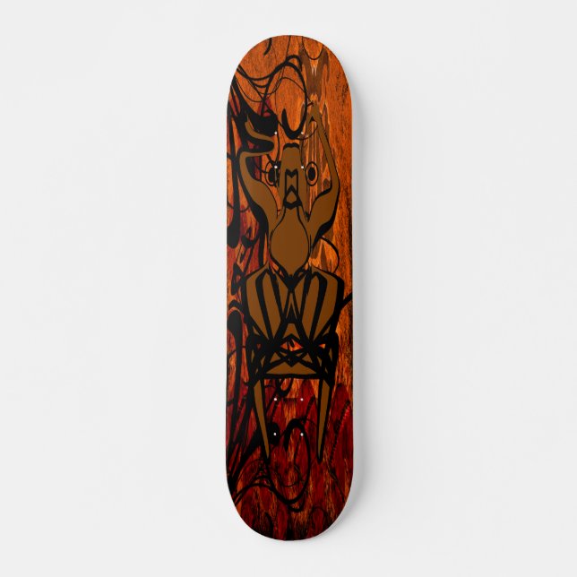 Tribal Skateboard Bräda 20 Cm (Framsida)