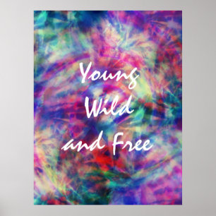 Tribal slips från fantastisk trendig, unga vilder poster