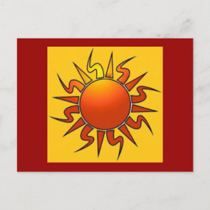 Tribal Sol Vykort