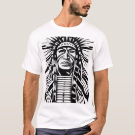 Tribal Spirit: Native American Symbol. T Shirt