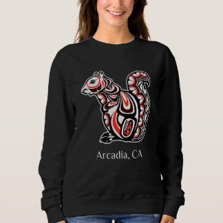 Tribal Squirrel Arcadia CA PNW Native American T Shirt