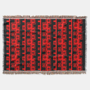 Tribal Stil II - Black on Red Mysfilt