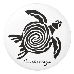 Tribal Stil Turtle Thunder_Cove Knopp