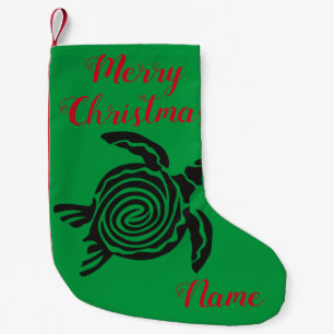 Tribal Stil Turtle Thunder_Cove Liten Julstrumpa