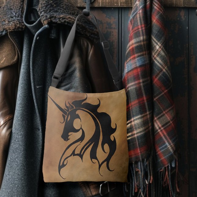 Tribal Stone Unicorn Axelväska (Skapare uppladdad)