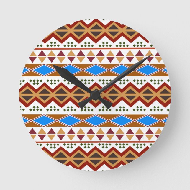 Tribal Story Rund Klocka (Framsida)