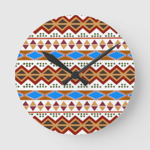 Tribal Story Rund Klocka