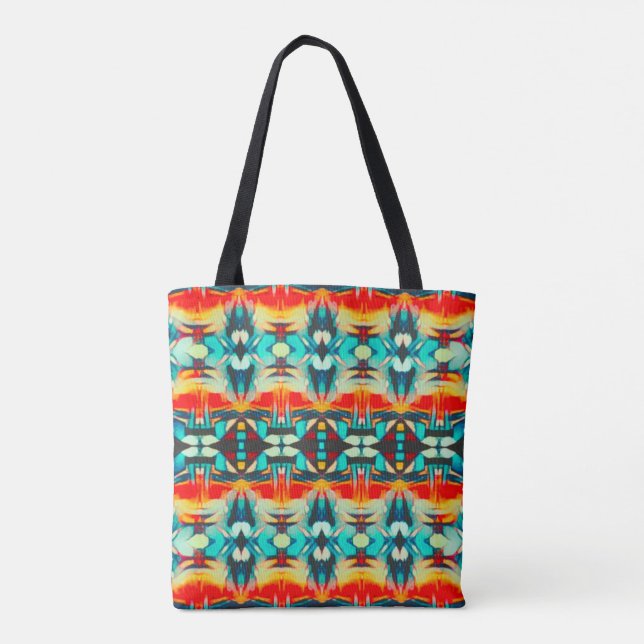 Tribal Sun Gobeläng Tygkasse (Baksida)