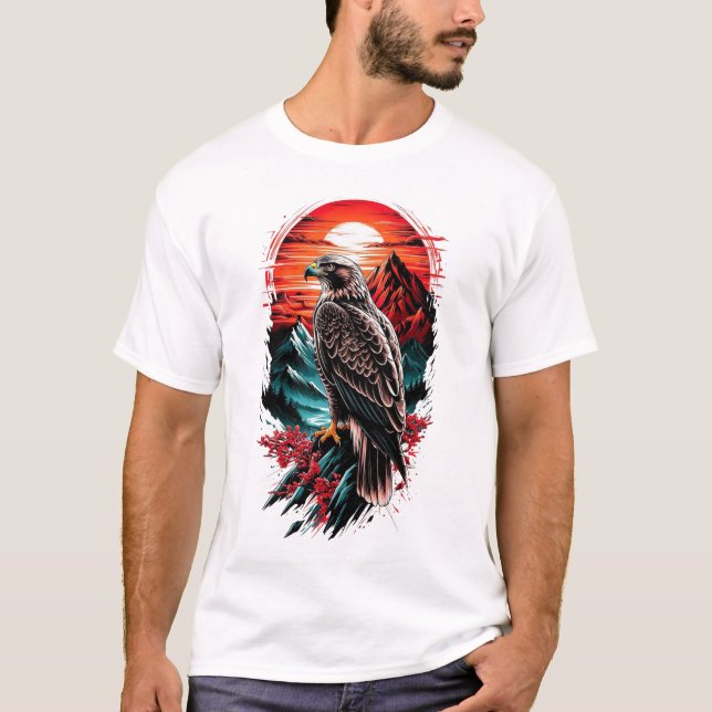 Tribal Sun Grafisk T-shirt (Framsida)