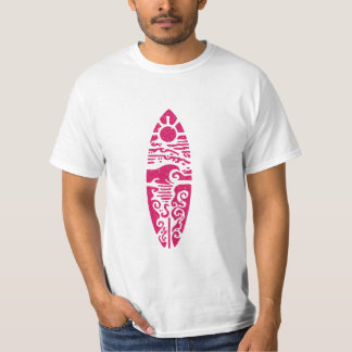 Tribal Surfbräda Beach Grafik T Shirt