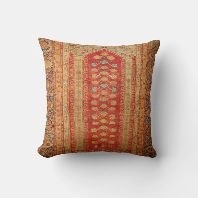 Tribal sydväst geometrisk boho mönster dekoration kudde (Framsida)