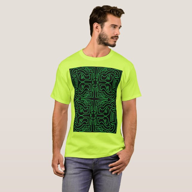 Tribal Symmetry T-Shirt (Hel framsida)