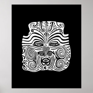 Tribal Tattodesign - Nya Zeeland Maori Poster