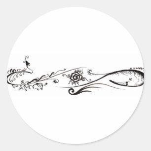 Tribal Tattoo Runt Klistermärke