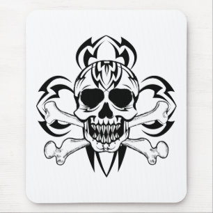 Tribal Tattoo Skull Musmatta