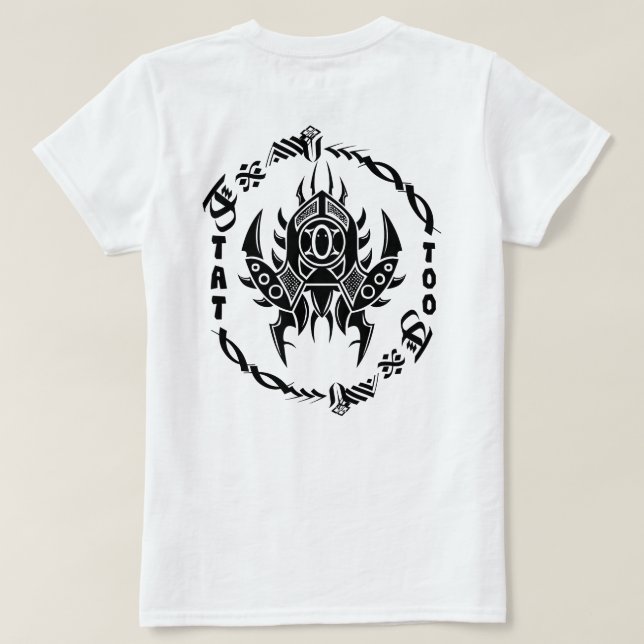 Tribal Tattoo T Shirt (Design baksida)