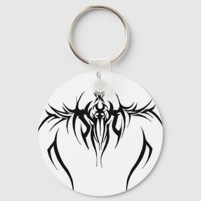 tribal tatuering, effekt nyckelring (Framsida)